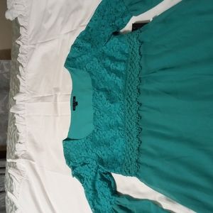 Dress Green/Tealish color size medium,brand AS U WISH